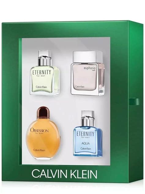 calvin klein perfume gift set|calvin klein aftershave mini set.